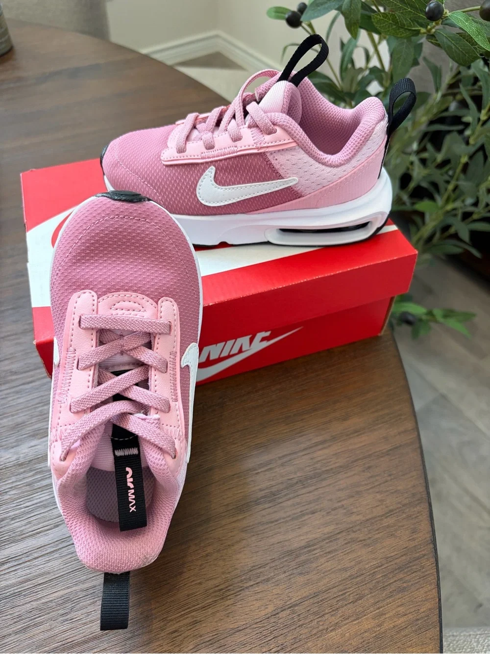 Nike Air Max INTRLK Lite (TD) Toddler Kids Girls Sneaker Pink 9C New!